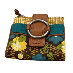 Fossil Key Per Floral Small Wallet